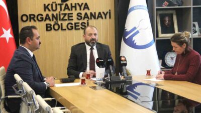 KÜTAHYA ORGANİZE SANAYİ BÖLGESİ (OSB) YÖNETİM KURULU BAŞKANI TOLGA ESKİOĞLU,