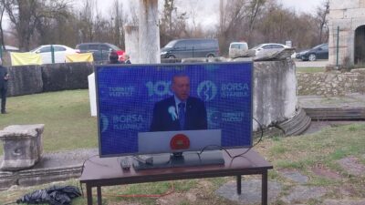 BORSA İSTANBUL'UN 150. YIL GONGU, KÜTAHYA'NIN ÇAVDARHİSAR İLÇESİNDEKİ AİZANOİ ANTİK