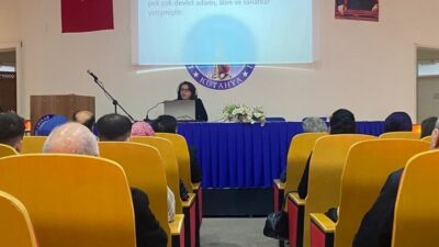 DPÜ’DE “TAVŞANLI TARİHİNDE MEVLEVİLİK” BAŞLIKLI KONFERANS