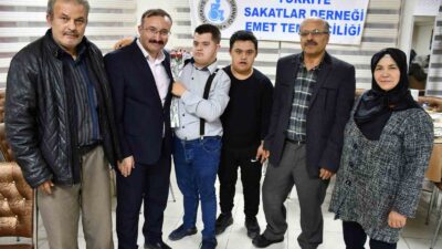 EMET BELEDİYE BAŞKANI DOĞAN,” HER ZAMAN ENGELLİ VATANDAŞLARIMIZIN YANINDAYIZ”