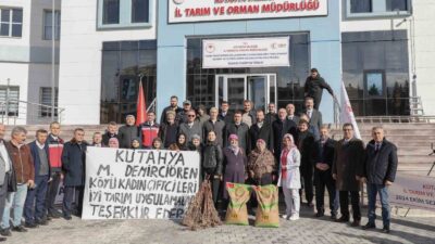 KÜTAHYA ÇİFTÇİSİNE 330 MİLYON TL'LİK DESTEK