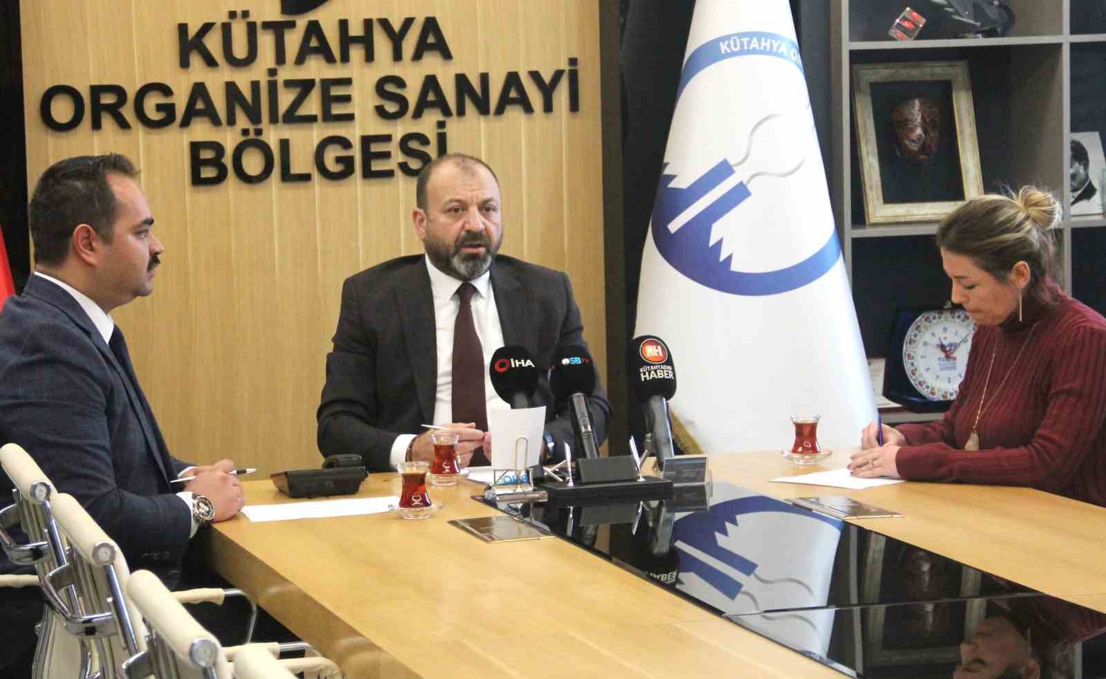 KÜTAHYA OSB YÖNETİM KURULU BAŞKANI BAŞKAN TOLGA ESKİOĞLU, 2023 YILI