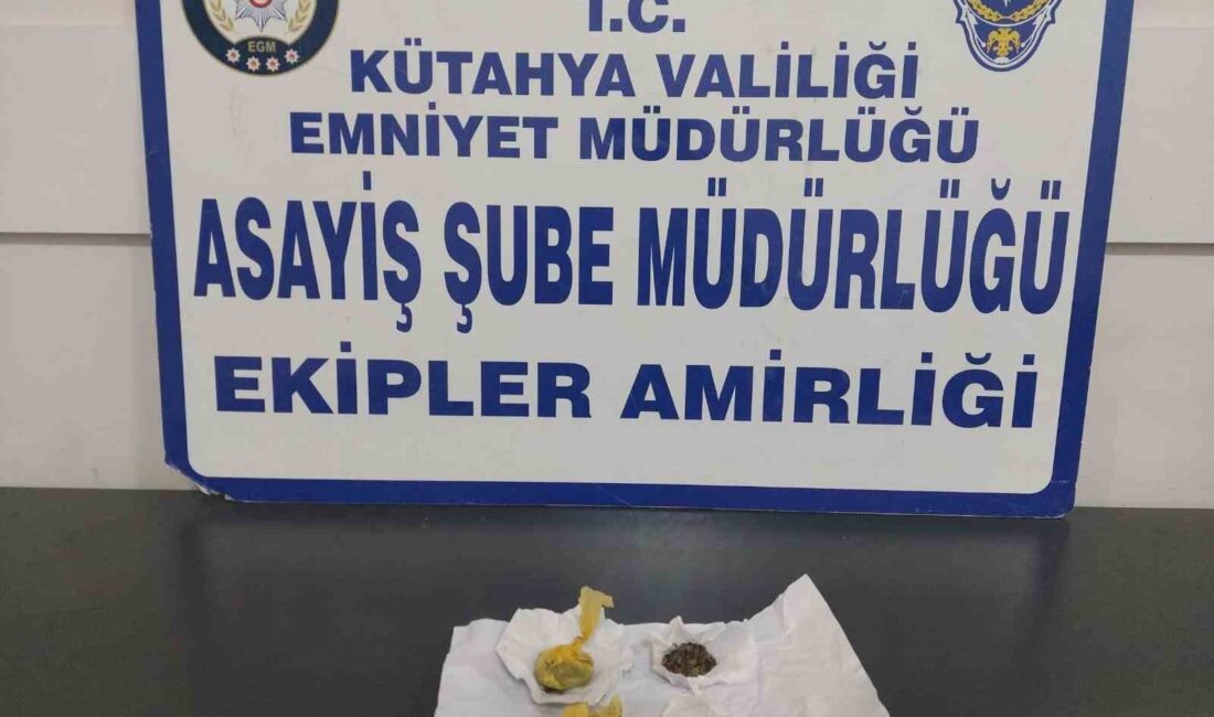 KÜTAHYA’DA 132 ŞAHIS VE 39 ARACIN SORGUSU, GBT KONTROLÜ VE