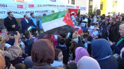 KÜTAHYA'DA "23 ARALIK DÜNYA ŞEHİT ÇOCUKLAR GÜNÜ" PROGRAMI