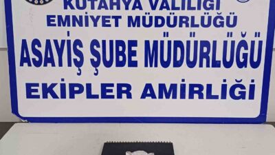 KÜTAHYA’DA POLİSİN BÖLGE UYGULAMASI