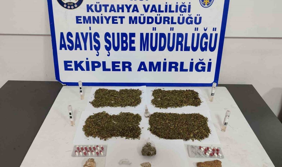 KÜTAHYA’DA UYUŞTURUCU OPERASYONLARINDA 4