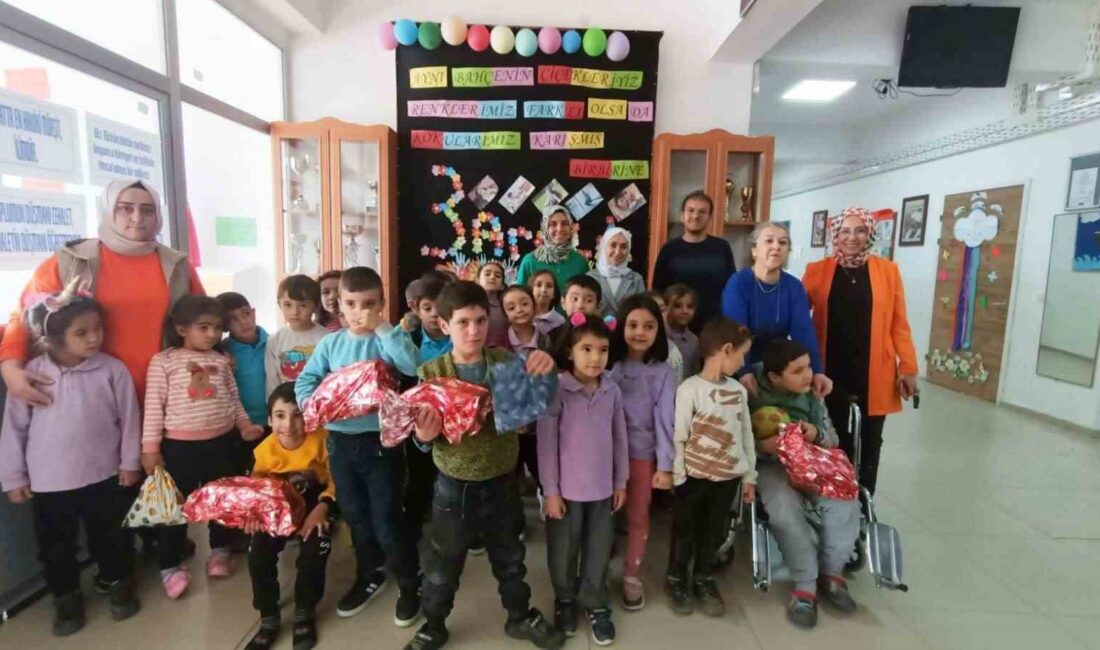 MİNİK ÖĞRENCİLER ÖZEL ÖĞRENCİLERİ UNUTMADI