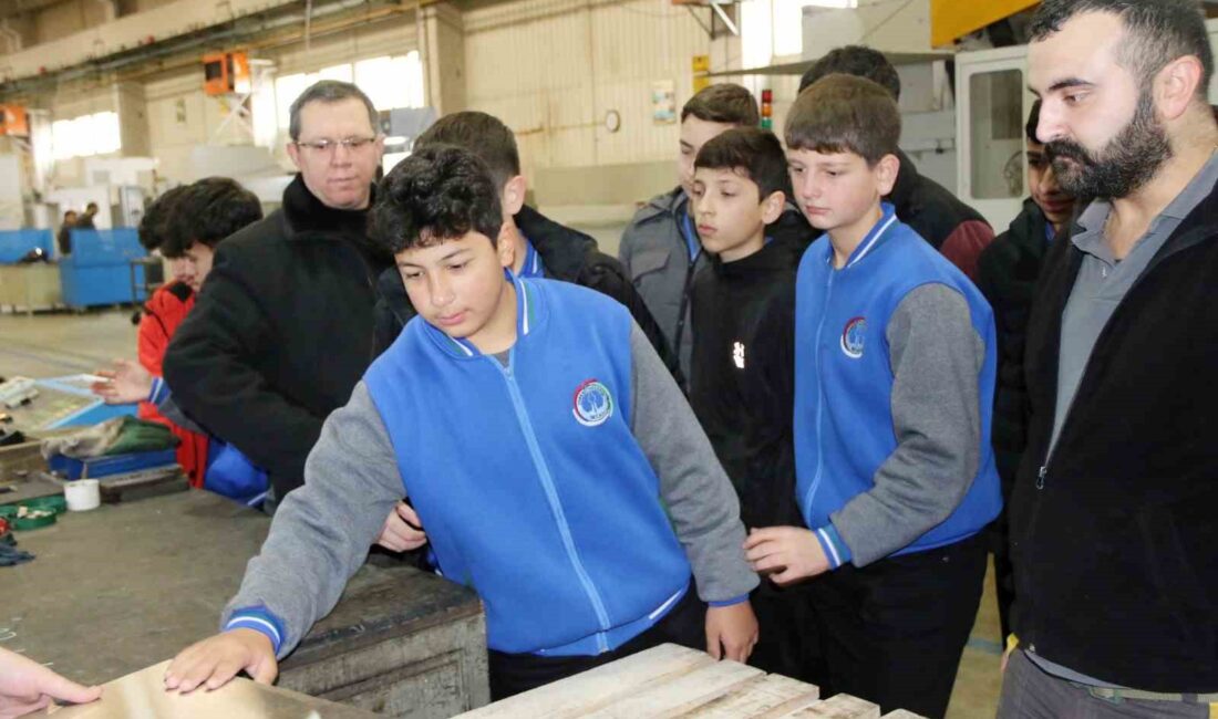 TOBB KÜTAHYA OSB MTAL ÖĞRENCİLERİ, SANAYİ BÖLGESİNDEKİ FABRİKALARI ZİYARET EDİYOR
