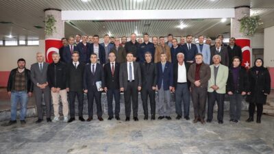 VALİ IŞIN SEYİTÖMER’DE MUHTARLARIN TALEPLERİNİ DİNLEDİ