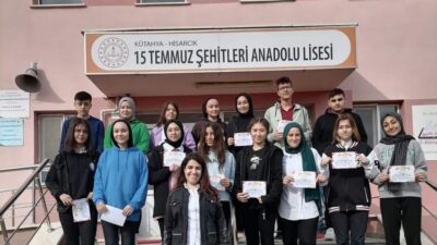 HİSARCIK ANADOLU LİSESİNİN ETWİNNİNG PROJESİ AVRUPA KALİTE ÖDÜLÜNÜ KAZANDI