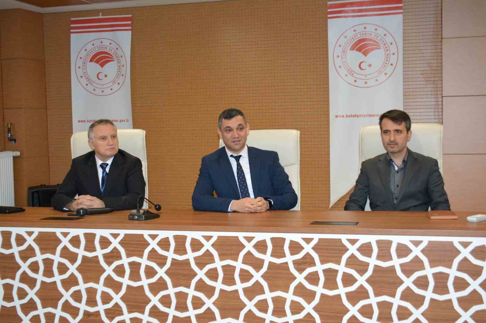 İL TARIM MÜDÜRÜ YENİAY, T.Y.P. PERSONELİNİN DÜŞÜNCE VE ÖNERİLERİNİ DİNLEDİ