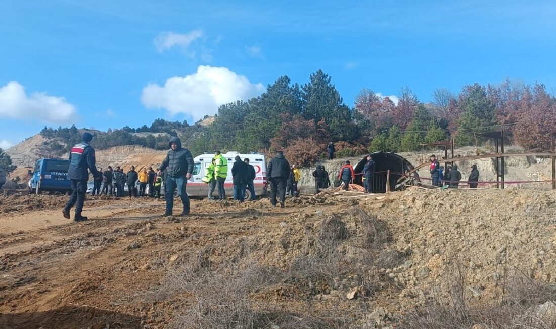 KÜTAHYA TAVŞANLI'DAKİ MADEN OCAĞINDA