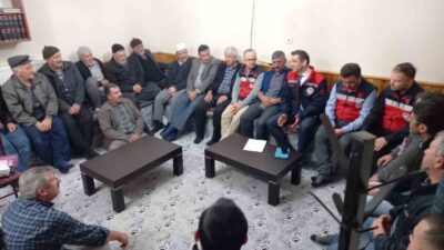 KÜTAHYA’DA ÇİFTÇİ TOPLANTISI