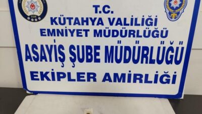 KÜTAHYA’DA POLİSİN BÖLGE UYGULAMASI