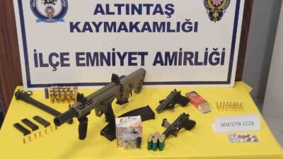 KÜTAHYA’DA RUHSATSIZ SİLAH OPERASYONU