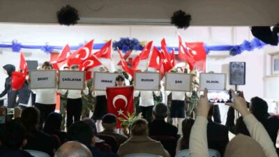 KÜTAHYA’DA ŞEHİT JANDARMA ÜSTEĞMEN ÇAĞLAYAN IRMAK İSMİNİN VERİLDİĞİ OKULDA ANILDI