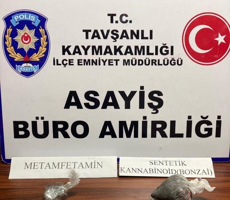 TAVŞANLI’DA ZEHİR TACİRİ TUTUKLANDI