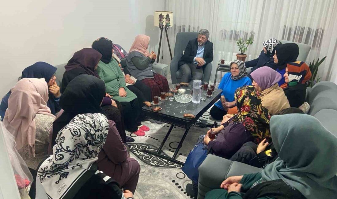 BAŞKAN AKÇADURAK, EV ZİYARETLERİNE DEVAM EDİYOR