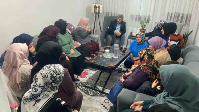 BAŞKAN AKÇADURAK, EV ZİYARETLERİNE DEVAM EDİYOR