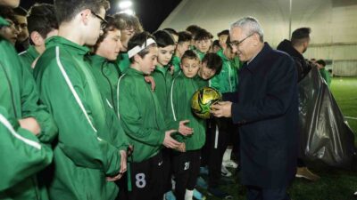 BAŞKAN IŞIK KÜTAHYA YEŞİLAY SPOR KULÜBÜ'NÜ ZİYARET ETTİ