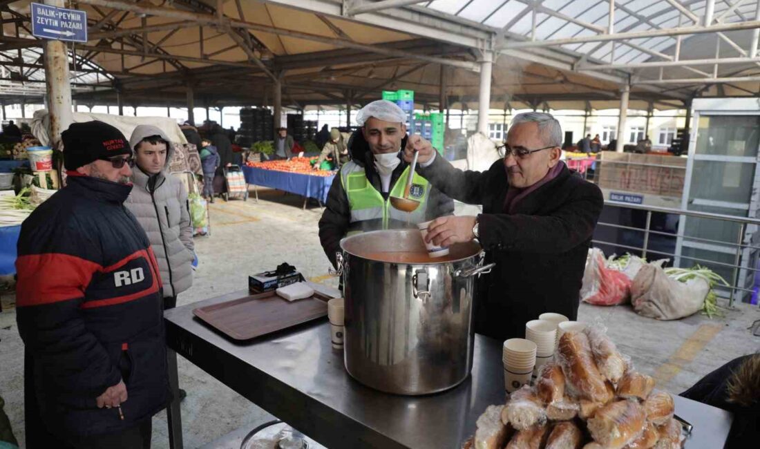 BAŞKAN IŞIK KÜTAHYALILARA ÇORBA