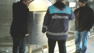 EMET’TE SÜT ÜRÜNLERİ İŞLEME TESİSİNDE İNCELEME