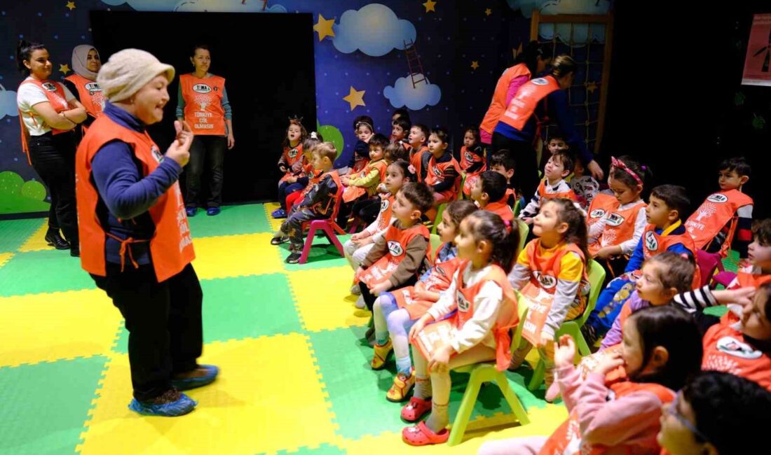 GÜNDÜZ ÇOCUK BAKIMEVİNDE ÇEVRE ETKİNLİĞİ