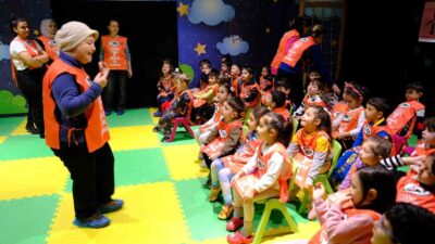 GÜNDÜZ ÇOCUK BAKIMEVİNDE ÇEVRE ETKİNLİĞİ