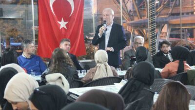 AK PARTİ KÜTAHYA BELEDİYE BAŞKAN ADAYI KAMİL SARAÇOĞLU, DUMLUPINAR ÜNİVERSİTESİ