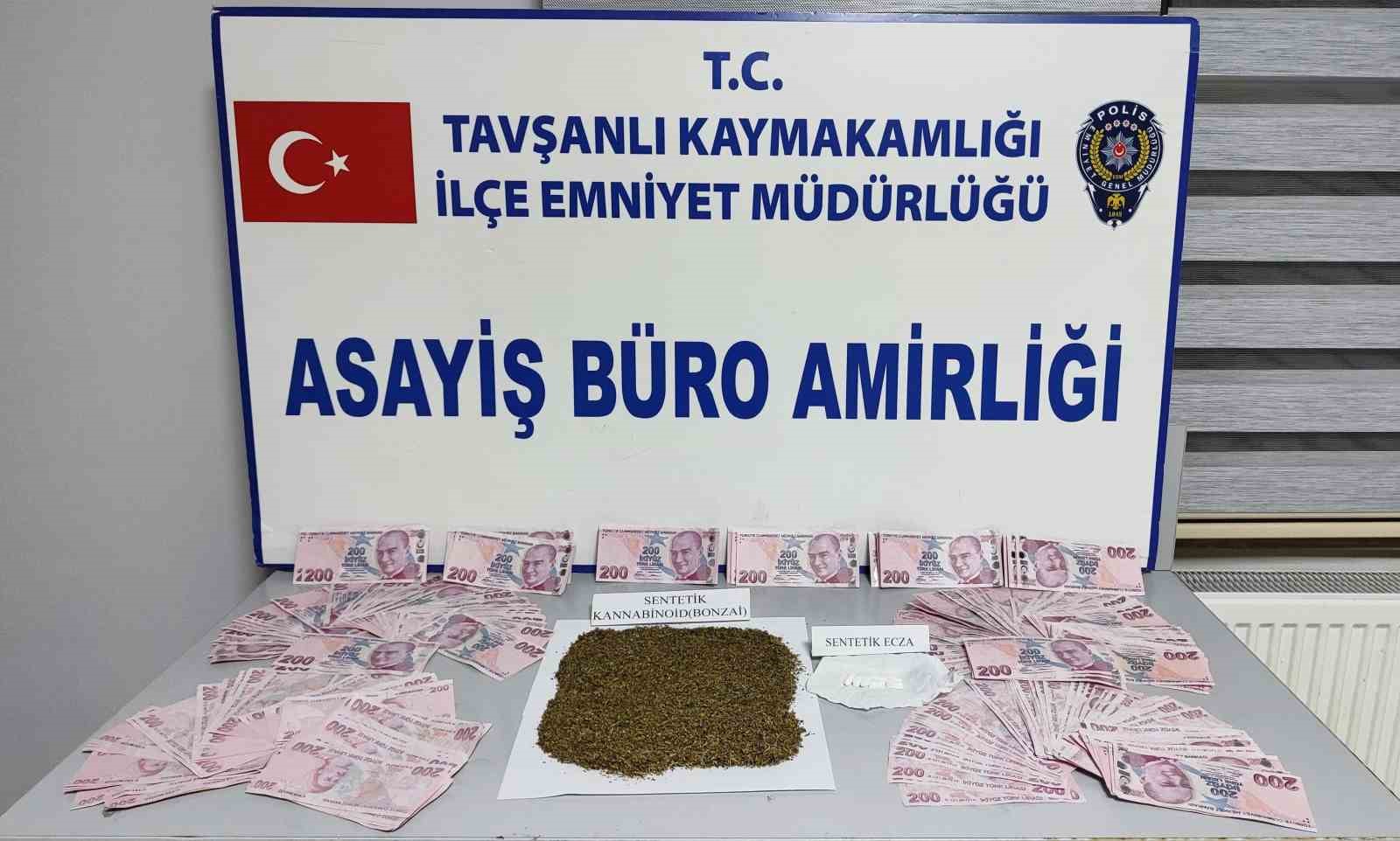 Kocaeli’den Kütahya’ya uyuşturucu sevkiyatına 2 tutuklama