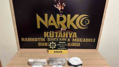 KÜTAHYA’DA DURDURULAN ARAÇTA UYUŞTURUCU ELE GEÇİRİLDİ