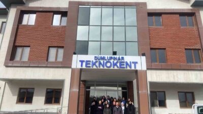 KÜTAHYA’DA LİSE ÖĞRENCİLERİ TEKNOKENT'İ KEŞFETTİ