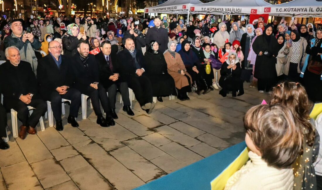 KÜTAHYA'DA MİNİKLERDEN KANDİL PROGRAMI