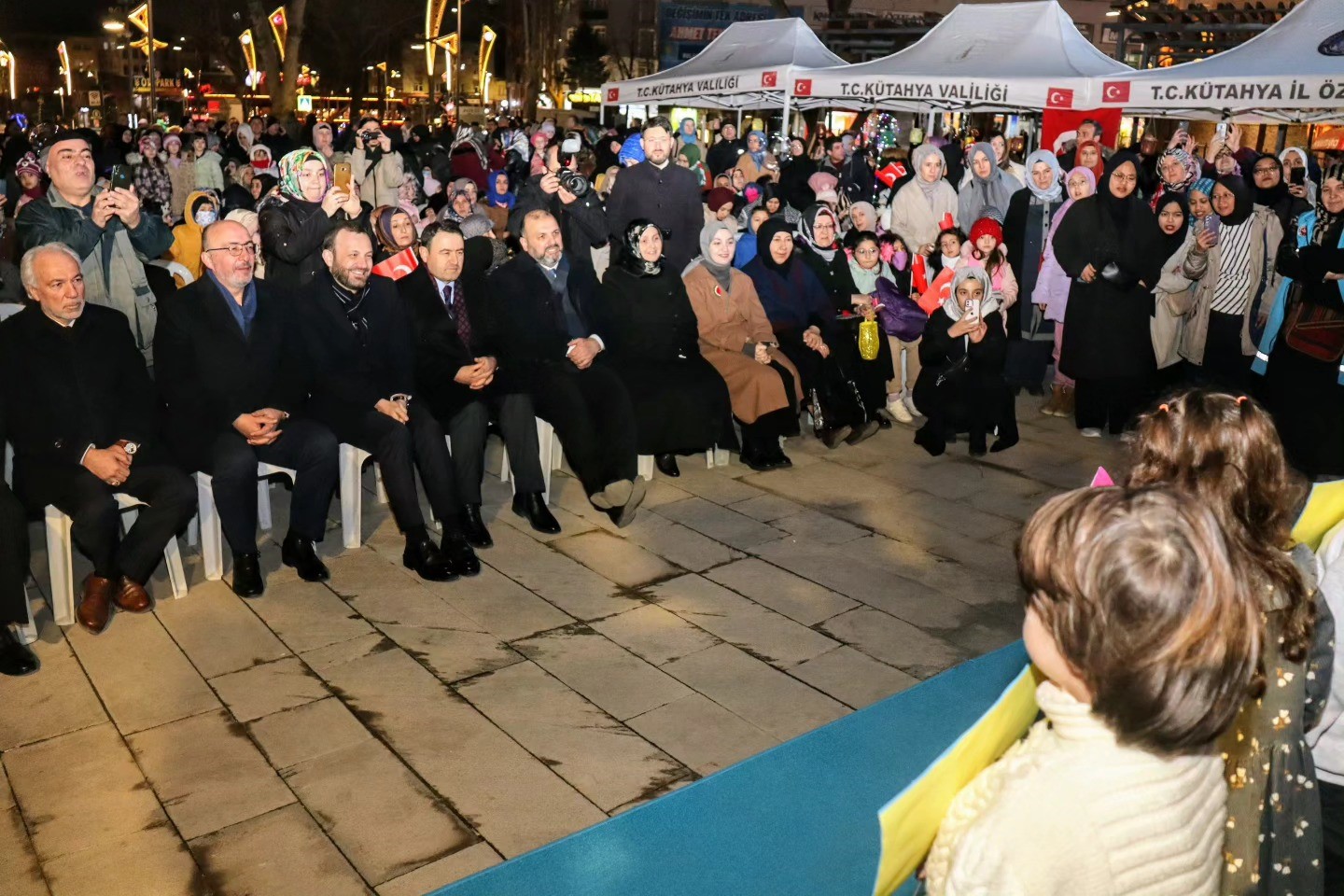 Kütahya’da miniklerden kandil programı