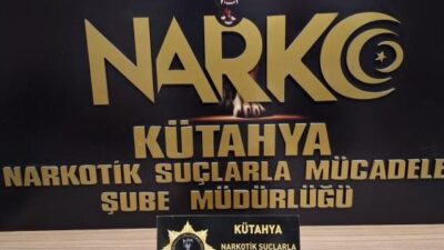 KÜTAHYA’DA OTOBÜS YOLCUSU UYUŞTURUCU İLE YAKALANDI