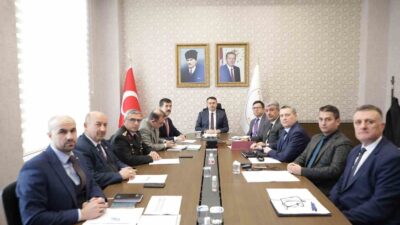 KÜTAHYA'DA ÜNİVERSİTE GÜVENLİK KOORDİNASYON TOPLANTISI