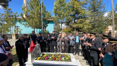 ALTINTAŞ’TA ŞEHİT PİYADE UZMAN ÇAVUŞ YAŞAR ÇAKIR DUALARLA ANILDI