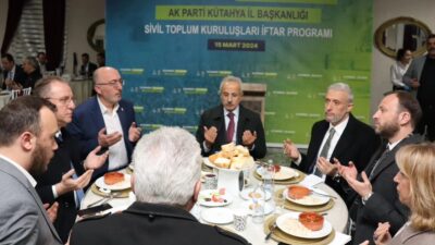 BAKAN URALOĞLU, AK PARTİ KÜTAHYA İL BAKANLIĞINI TARAFINDAN DÜZENLENEN İFTAR