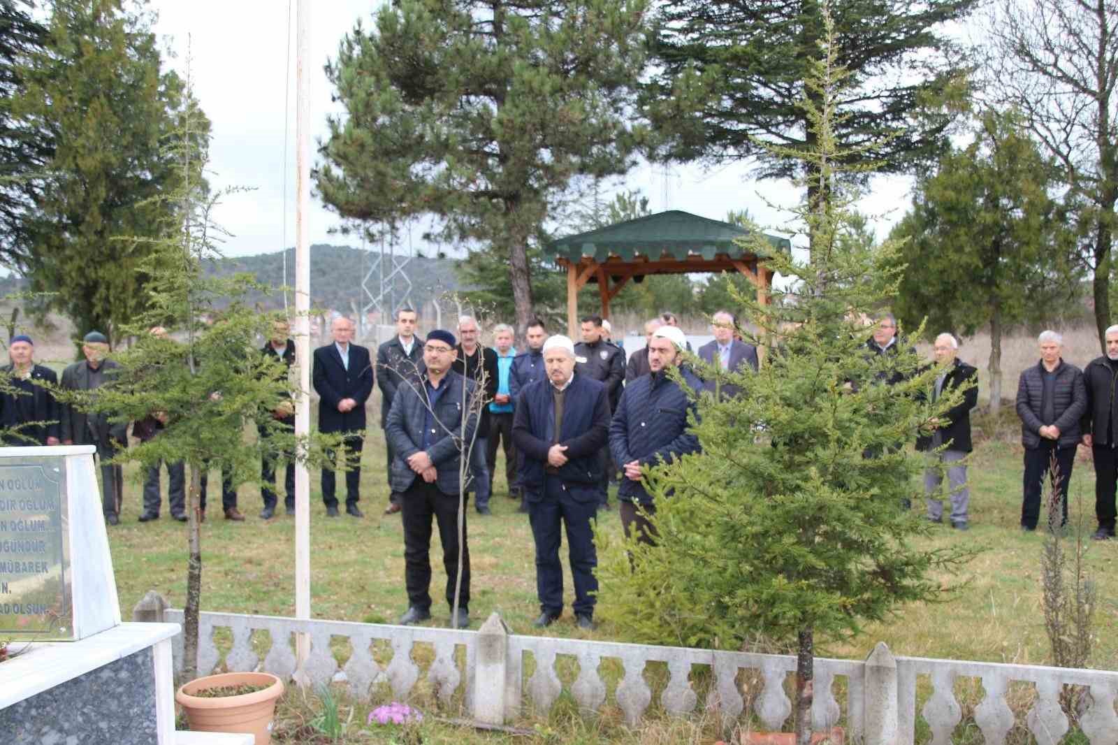 Domaniç’te şehit Mehmet Emre Çakar dualarla anıldı