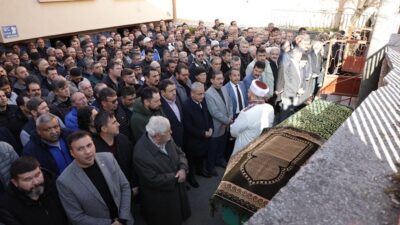 HAMİDİYE MAHALLESİ MUHTARI HÜSEYİN KARATAŞ EBEDİYETE UĞURLANDI