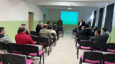 HİSARCIK ÇPL'DE İŞYERİ TEMSİLCİLERİYLE “İŞ SAĞLIĞI VE GÜVENLİĞİ" KONULU TOPLANTI