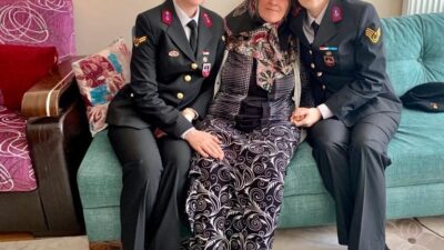 JANDARMADAN ŞEHİT ANNESİNE ZİYARET