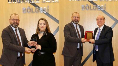 KÜTAHYA ORGANİZE SANAYİ BÖLGESİ'NDE ÖDÜL TÖRENİ