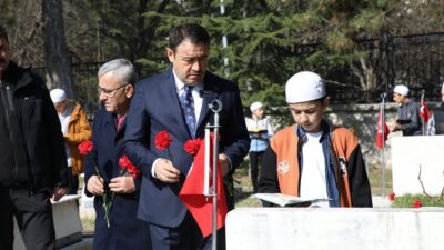 KÜTAHYA'DA 18 MART ŞEHİTLERİ ANMA GÜNÜ VE ÇANAKKALE DENİZ ZAFERİ’NİN