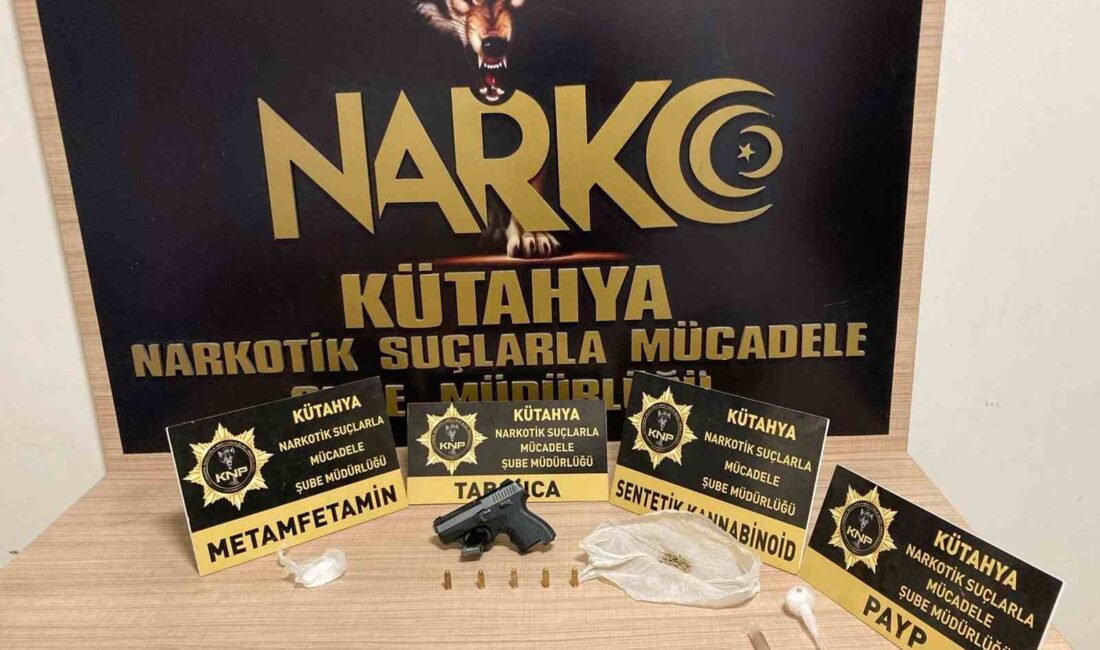 KÜTAHYA’DA 2 UYUŞTURUCU TACİRİ TUTUKLANDI