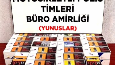 KÜTAHYA’DA 500 PAKET MAKARON ELE GEÇİRİLDİ