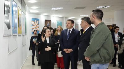 KÜTAHYA'DA ULUSLARARASI ÇAĞRILI AFİŞ SERGİSİ