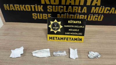 KÜTAHYA’DA UYUŞTURUCU TİCARETİ ŞÜPHELİSİ 1 KİŞİ TUTUKLANDI