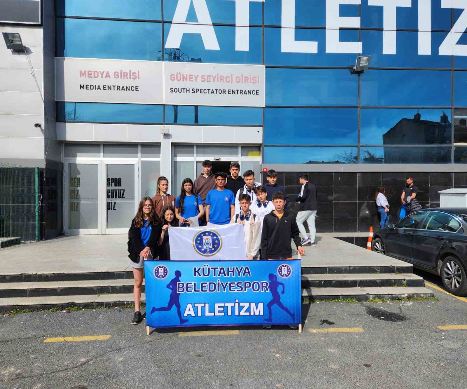 Kütahyalı atletizmciler Bursa’dan dereceyle döndü