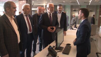 AK PARTİ KÜTAHYA BELEDİYE BAŞKAN ADAYI KAMİL SARAÇOĞLU, DÜN HASTA